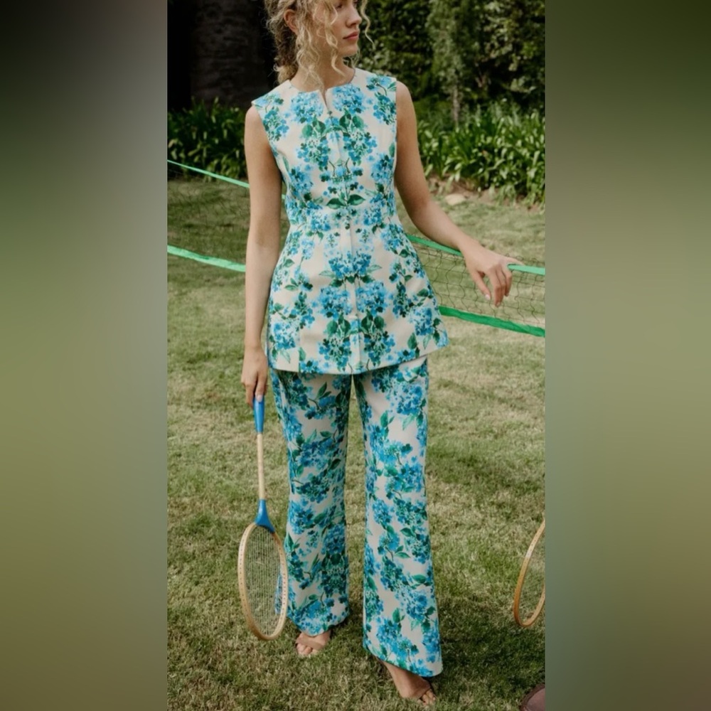 Tuckernuck Waters Edge Hydrangea - Erin pants